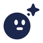 Bomb Emoji SVG Icon